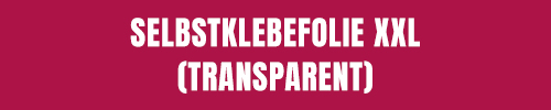 Selbstklebefolie XXL (transparent) | Digital Print Express in Bonn